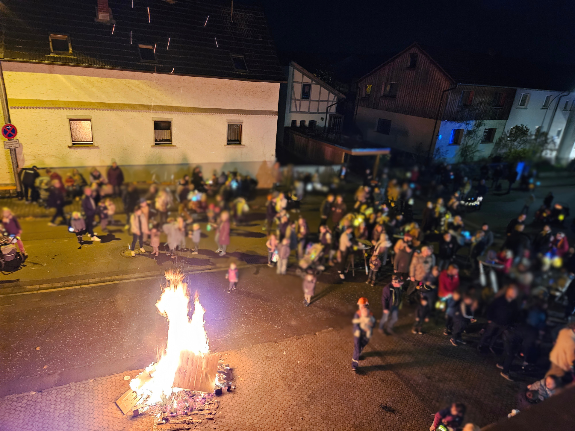 Laternenumzug der Kita Hassel-Bande