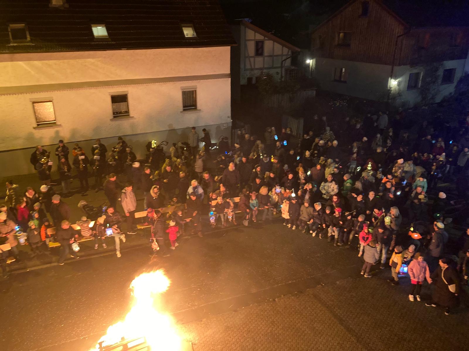 Laternenumzug der Kita Hassel-Bande