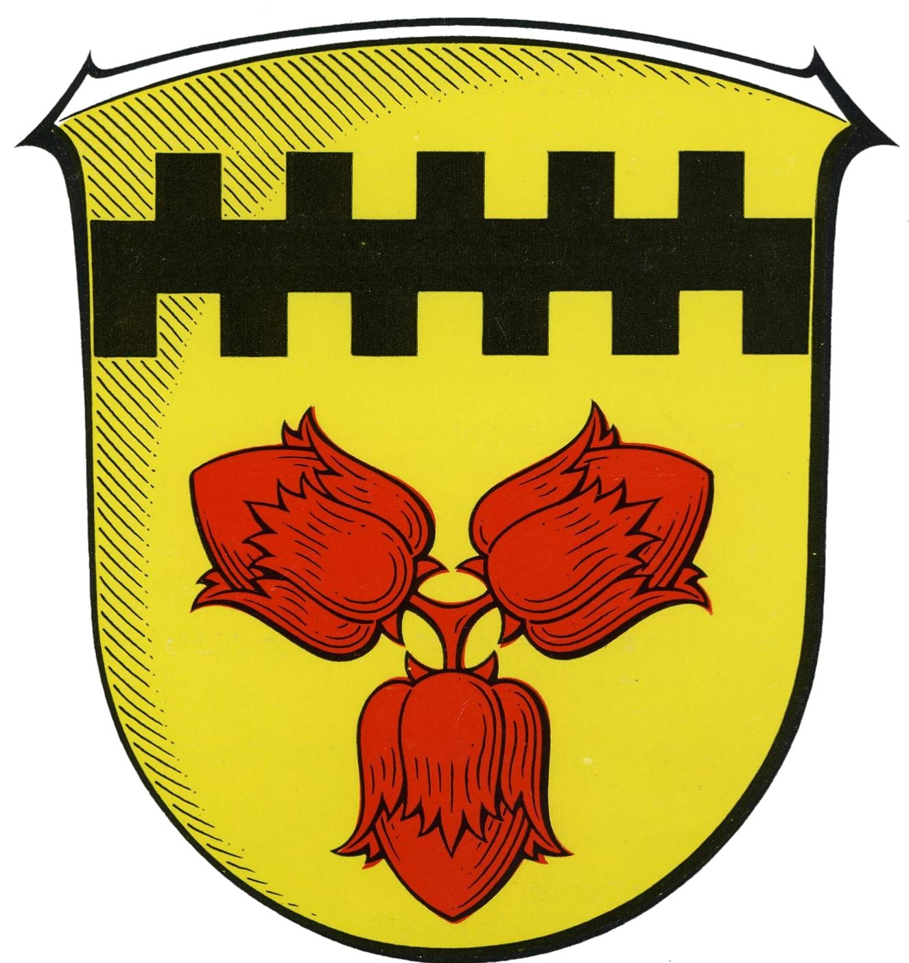 Jubilarin Liselotte Bangert mit Pfarrerin Kerstin Reinold, Kreisbeigeordneter Hugo Klein und Bürgermeister Matthias Pfeifer