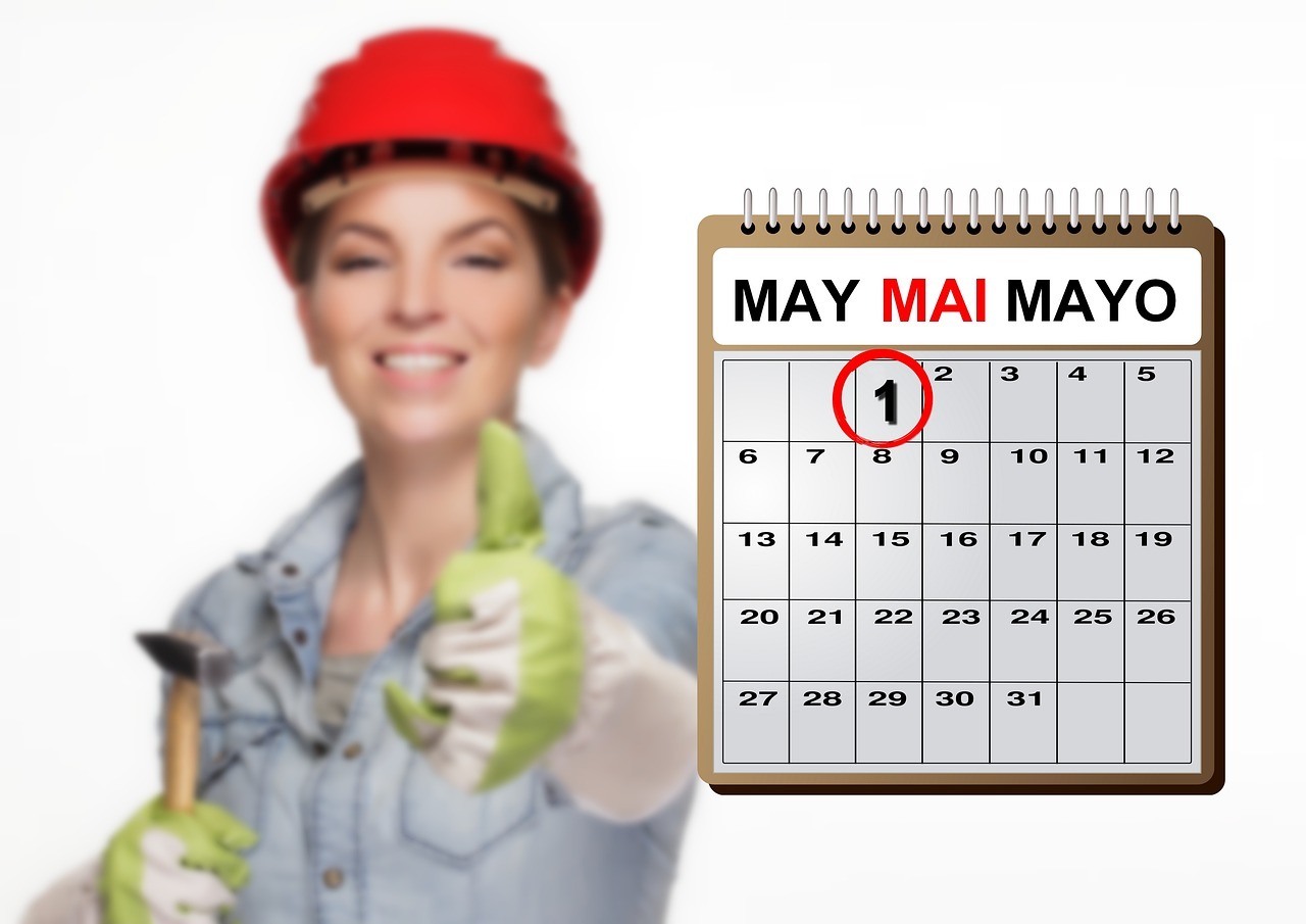 1. Mai ist der Tag der Arbeit