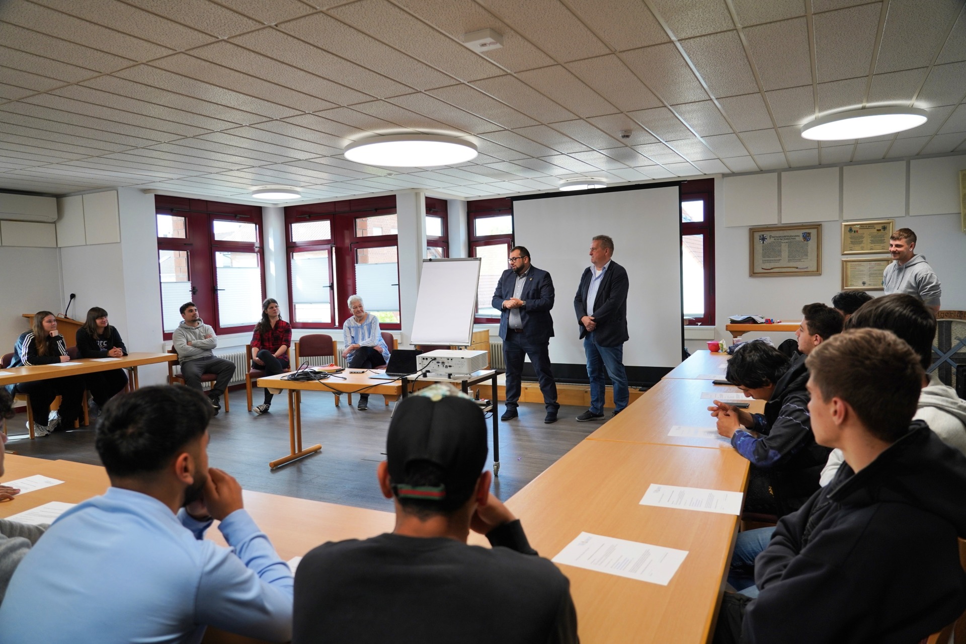 Diamantenhochzeit mit drei Personnen