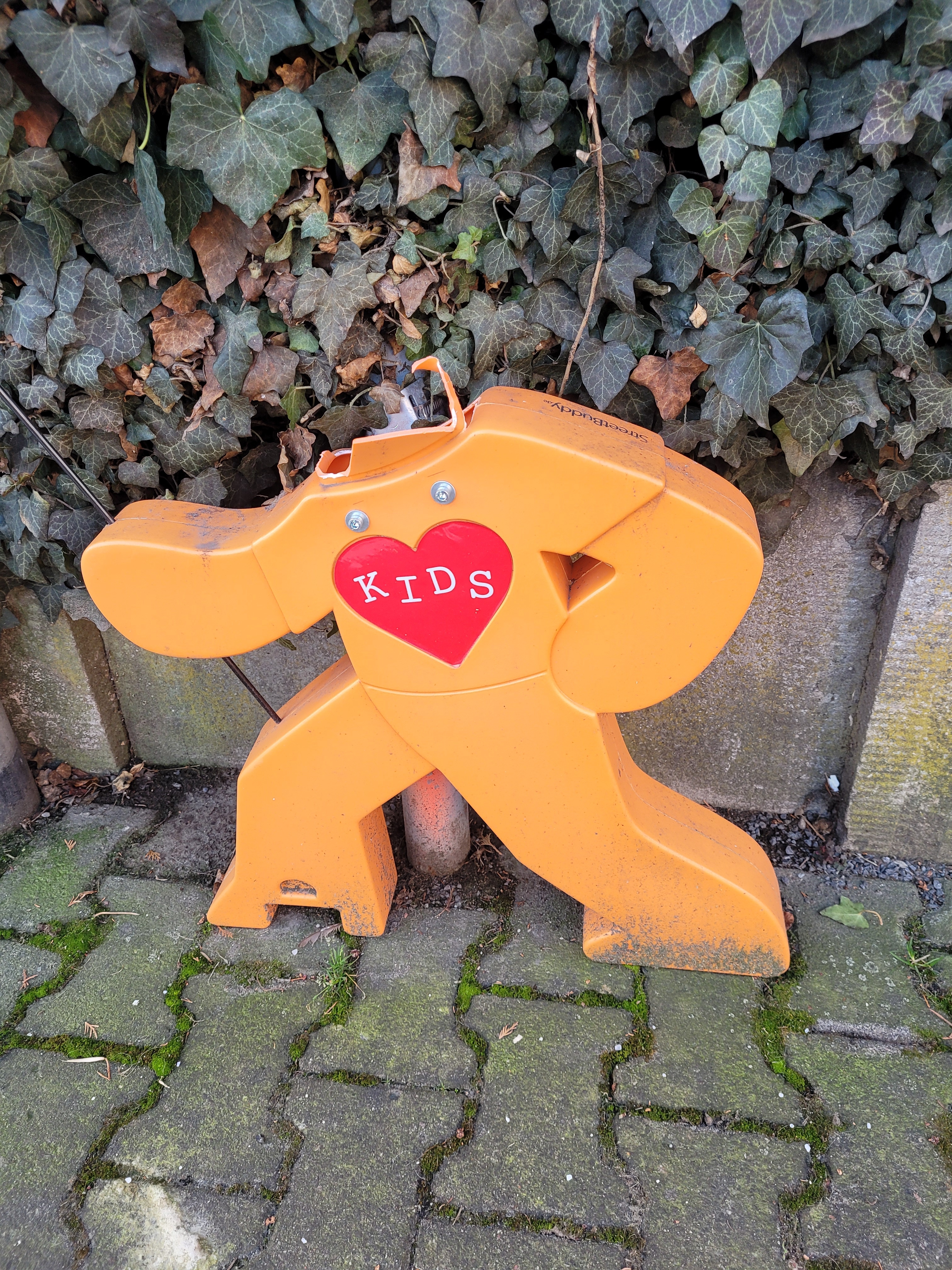 Beschädigter Streetbuddy