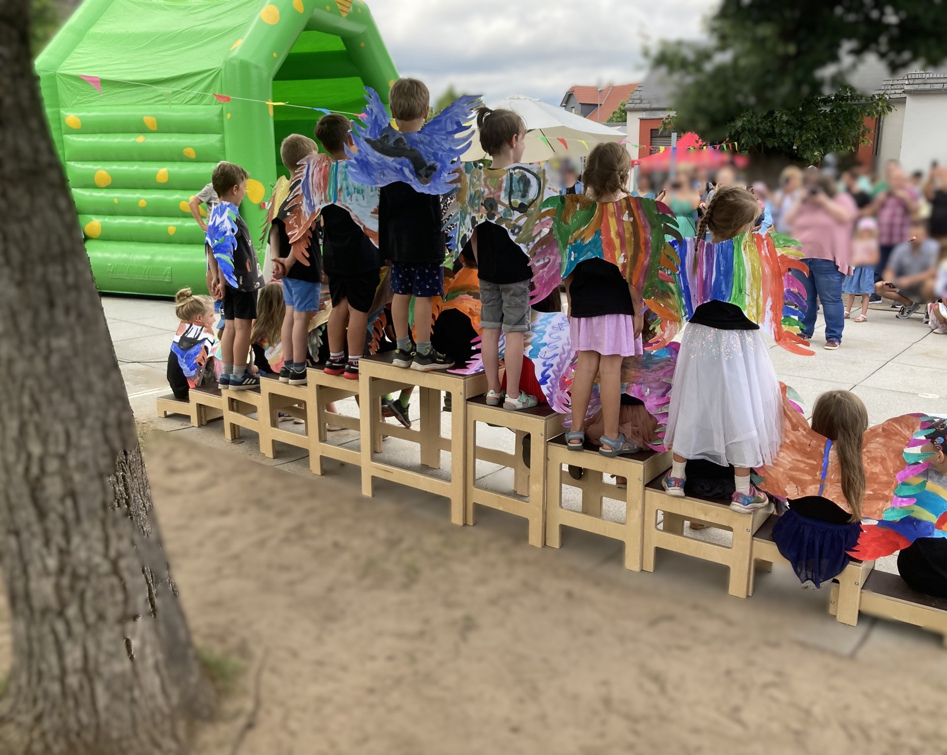 Diamantenhochzeit mit drei Personnen